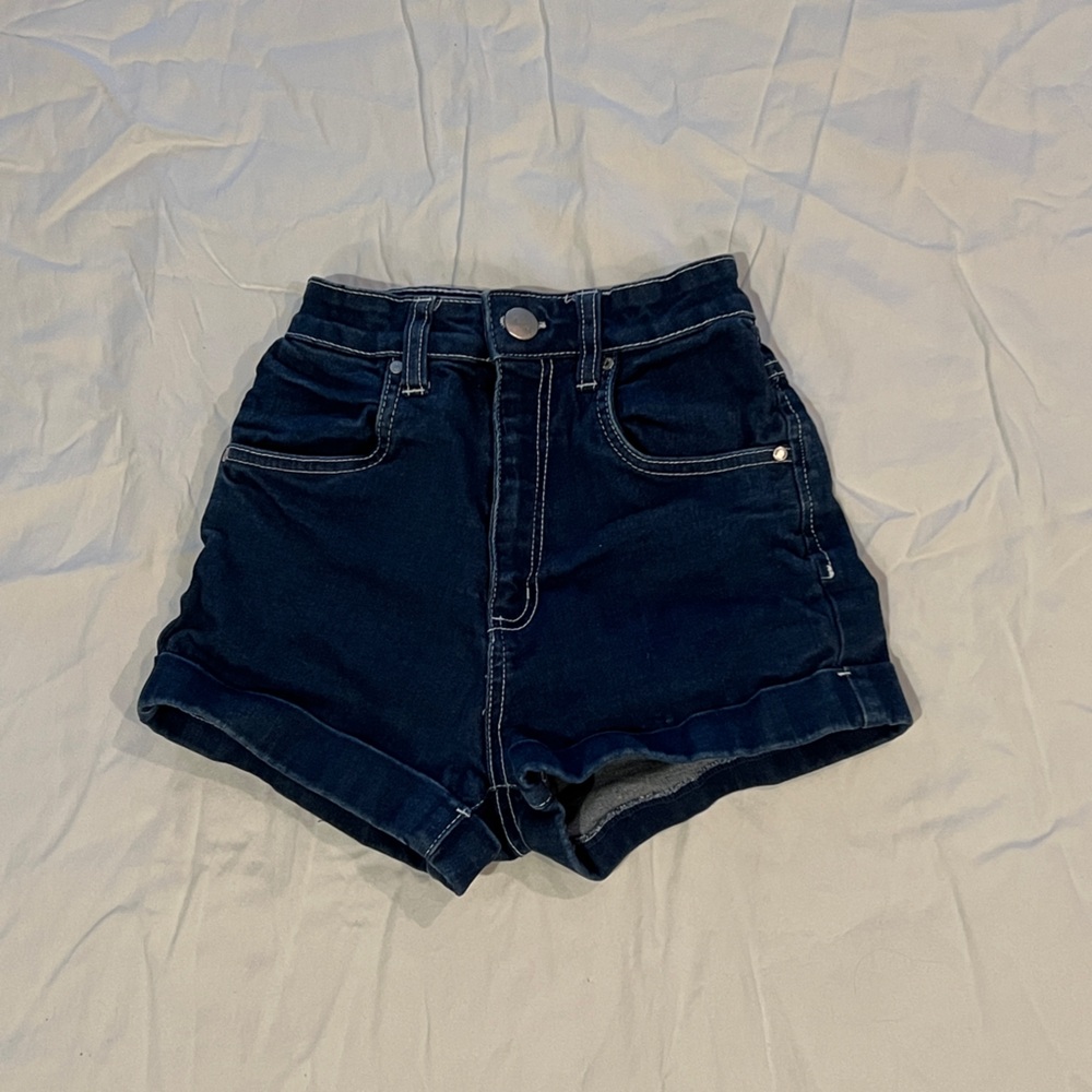 Dark Denim Jean Shorts 🖤